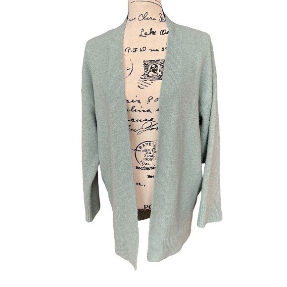 BP. Green shore open cardigan sweater - Picture 1 of 4